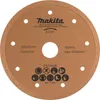 A close-up, top-down view of a circular cutting disc with text and symbols printed on it. Produktbild-Vorschau