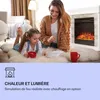 Klarstein Cheminee Electrique Effet Flamme, Cheminée Voir les images du produit 2