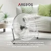AREBOS Ventilateur de sol Ø45 cm | Machine à vent style Voir les images du produit 4