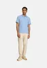 Gant Polo bleu clair Coton Coupe normale Unicolore Voir les images du produit 3