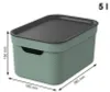 Rotho Aufbewahrungsboxen mit Deckel A5 Jive - 3er-Set Produktbild-Vorschau 4