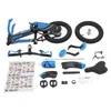 14 Zoll Kinderfahrrad mit Stützrädern Fahrrad Blau für Produktbild-Vorschau 10