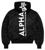 Giacca bomber Alpha Industries MA-1 ZH con stampa sul Anteprima dell’immagine prodotto 2