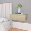 vidaXL Hängende Nachttische 2 Stk. Sonoma-Eiche 40x30x15 cm Produktbild-Vorschau 15