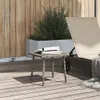 vidaXL Garten-Couchtisch Rechteckig Grau 40x40x37 cm Poly Produktbild-Vorschau 2