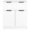 vidaXL Sideboard Weiß 60x30x70 cm Holzwerkstoff Produktbild-Vorschau 5