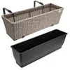 4x Bac à fleurs 11 litres support de montage intérieur Voir les images du produit 3