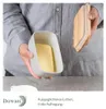 DOWAN 16,5 CM Miska na maslo - Keramická miska na maslo s Náhľad obrázku produktu 2