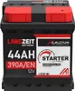 LANGZEIT Autobatterie 12V 44AH 390A ersetzt 40Ah 42Ah 45Ah Produktbild-Vorschau 2