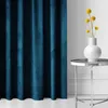 Blau Vorhang mit Kräuselband 140x250 cm Gardinen aus Produktbild-Vorschau 2