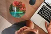 MuchoWow® Mauspad Mousepad Wasserfall - Baum - Rot - Herbst Produktbild-Vorschau 3