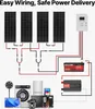 Kit solar VEVOR de 200W y 12V, completo: 2 paneles solares Vista previa de la imagen del producto 6