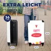 MuchoWow® Koffer Handgepäck Trolley Rollkoffer Kleine Produktbild-Vorschau 5