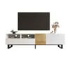okwish Mobile TV, basso mobile TV con 2 scomparti aperti - Anteprima dell’immagine prodotto 10