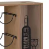 Skriňa na fľaše so skleneným oknom Náhľad obrázku produktu 3