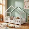 Letto per bambini 'Treviolo' in look casa con protezione Anteprima dell’immagine prodotto 1