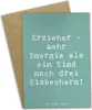 Mr. & Mrs. Panda babykarte Spruch Erzieher Energie - Produktbild-Vorschau 1