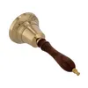 Klassische Tischglocke mit Holzgriff aus Messing Größe: 180 Produktbild-Vorschau 3
