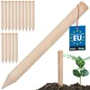 KOTARBAU® Lot de 15 Tuteur Plante Tuteur Tomate Bois de Voir les images du produit 1