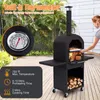 KOMFOTTEU Pizzaofen Outdoor mit 2 Schichten, tragbarer Produktbild-Vorschau 5