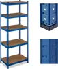Relaxdays Schwerlastregal, HBT 180x70x45 cm, 500 kg, Stahl Produktbild-Vorschau 1