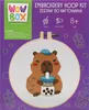 Wow Box - KAPYBARA Bubble Tea Vyšívací sada, kreativní sada Náhled obrázku produktu 3