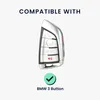 kwmobile Schlüsselhülle für BMW 3-Tasten Smart Key Produktbild-Vorschau 2