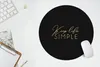 MuchoWow® Mauspad Mousepad Zitate - Leben - Gold - Schwarz Produktbild-Vorschau 5