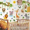 Dschungel Tiere Wandsticker Set Kinderzimmer Jungle Produktbild-Vorschau 3