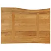vidaXL Stolová deska se stromovou hranou 70x60x3,8 cm z Náhled obrázku produktu 4