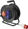 Sygonix SY-5806894 Kabeltrommel 25 m Schwarz CEE-Stecker 16 Produktbild-Vorschau 1