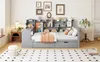 okwish divano letto 90×200 con scrivania, libreria, mensole Anteprima dell’immagine prodotto 8