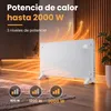 EXTRALINK Glass Panel Heater, Radiador eléctrico de vidrio Vista previa de la imagen del producto 6