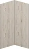 Wandpaneele Dusche 2er-Set inkl. Profile - Aluminium - 2x Produktbild-Vorschau 1