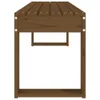 vidaXL Zahradní lavice Honey Brown 110x38x45 cm Masivní Náhled obrázku produktu 4