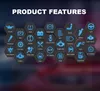 UNIVERSAL DIAGNOSEGERÄT iCARSOFT CR MAX OBD2 Scanner + e Produktbild-Vorschau 10
