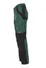 A side view of green and black work pants. Produktbild-Vorschau