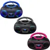 Inter Sales TDB-212 DAB+ Boombox FM/BT/USB/CD/AUX pink Náhľad obrázku produktu 5