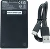 vhbw USB Ladegerät kompatibel mit Panasonic Lumix DMC-FS16, Produktbild-Vorschau 4