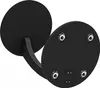 A close-up, angled view of a black, modern-looking product with two circular plates. Voir les images du produit
