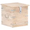 vidaXL Truhe 40x40x40 cm Akazie Massivholz Produktbild-Vorschau 12