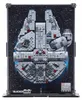 Zwarte displayvitrine met bedrukte achterwand voor LEGO® Productafbeelding-voorbeeld 3