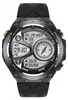 A smartwatch with a detailed watch face displaying time, date, heart rate, steps, and a compass. Podgląd zdjęcia produktu