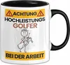 Golfer Tasse Geschenk Lustiger Spruch Geschenkidee für Produktbild-Vorschau 1