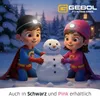 Gebol czapka dziecięca LED z odblaskowymi paskami niebieska Podgląd zdjęcia produktu 6