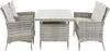 greemotion Dining Set Parma 4-teilig, Polyrattan Produktbild-Vorschau 15