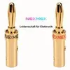 NEXMEX Bananenstecker 4mm schraubbar 4x Stecker vergoldet Produktbild-Vorschau 13