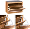 Banc à chaussures Relaxdays avec grande assise, bac à Voir les images du produit 6