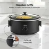 Olvy Slow Cooker 6L – Schongarer mit keramischem Innentopf Produktbild-Vorschau 4
