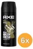 6 aerosoles de desodorante Axe, 150 ml, edición Gold Vista previa de la imagen del producto 2